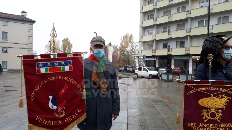 VENARIA - Celebrato il 4 Novembre, tra ricordo e un plauso a medici, infermieri e volontari FOTO
