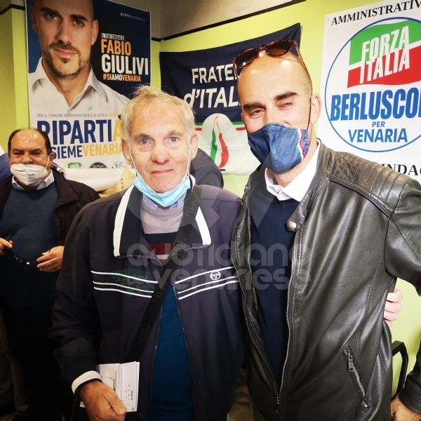 VENARIA - Giulivi: «Sarò il sindaco di tutti». Schillaci: «Ci deve essere collaborazione» FOTO