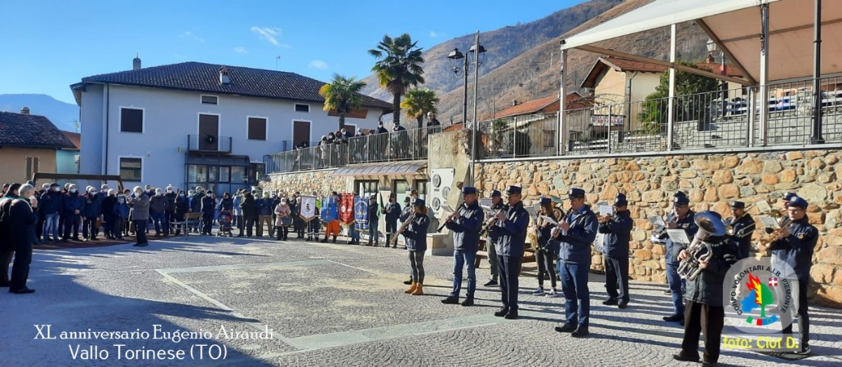 VALLO - 40 anni senza Eugenio Airaudi, primo volontario morto mentre spegneva un incendio boschivo - FOTO