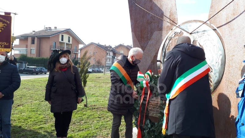 VENARIA - La città ha celebrato il «Giorno del Ricordo» - FOTO