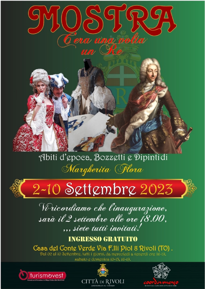 RIVOLI - Alla Casa del Conte Verde la mostra «C’era una volta un Re» di Margherita Flora - FOTO