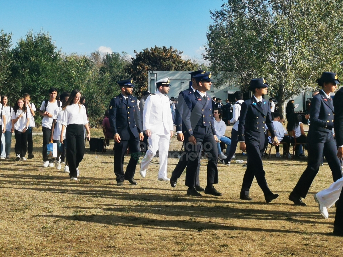 GRUGLIASCO - Mattarella al «Curie-Vittorini» per l'inaugurazione dell'Anno Scolastico: «Senza istruzione, rischio declino collettivo» - FOTO