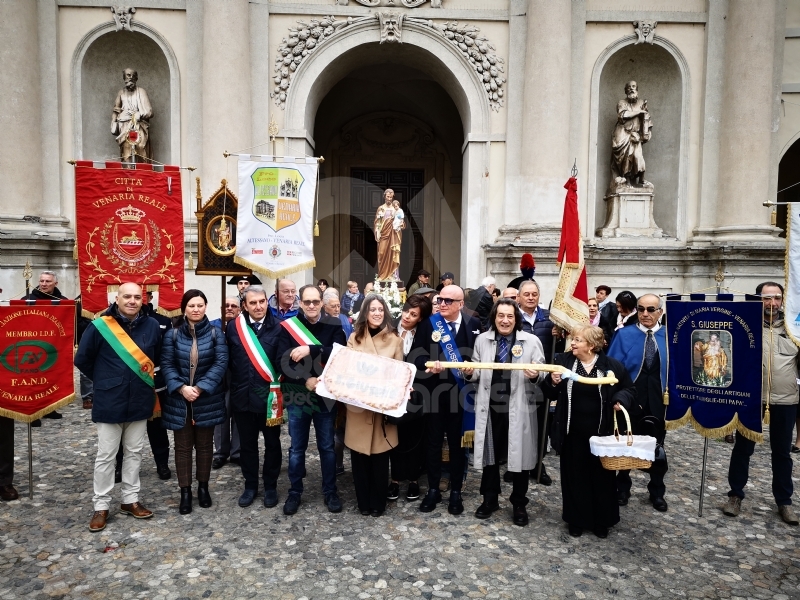 VENARIA - Città in festa per San Giuseppe, protettore delle famiglie, dei papà e degli artigiani