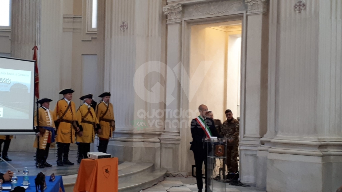 VENARIA - La «Scuola di Cavalleria» è cittadina onoraria a 200 anni dalla fondazione - FOTO E VIDEO