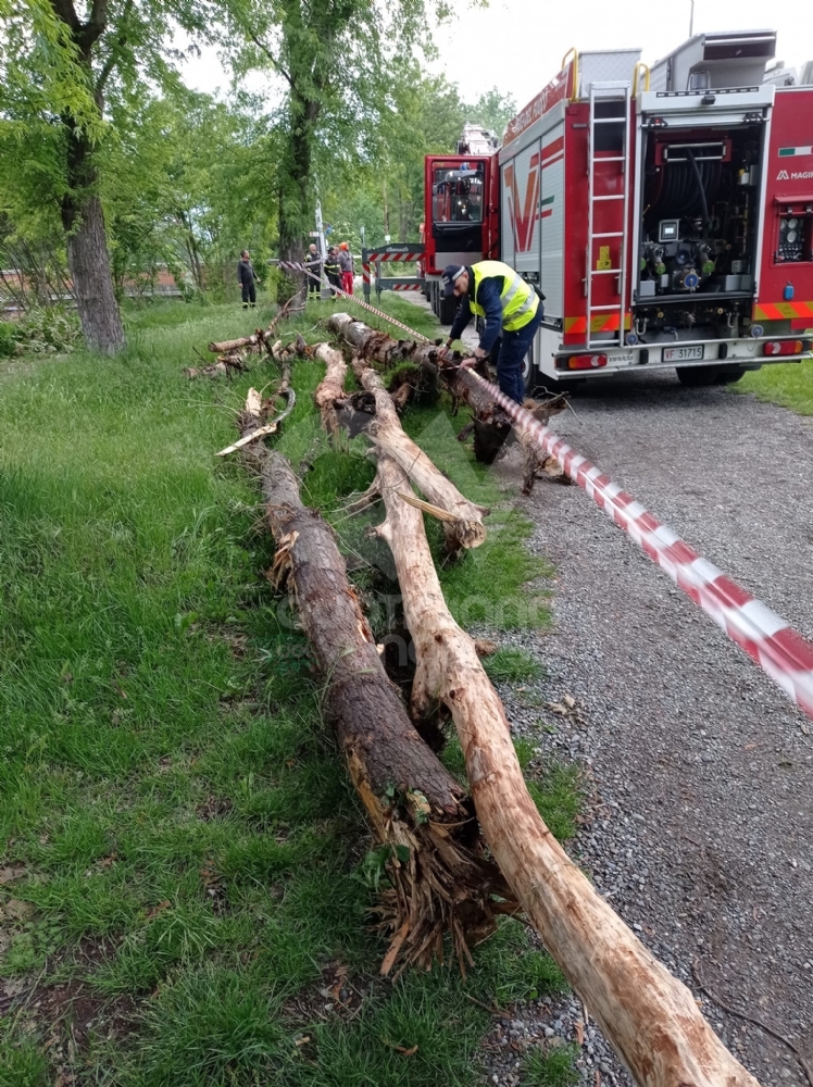 VENARIA-DRUENTO - Maltempo, allerta gialla: la Protezione Civile monitora la situazione - FOTO