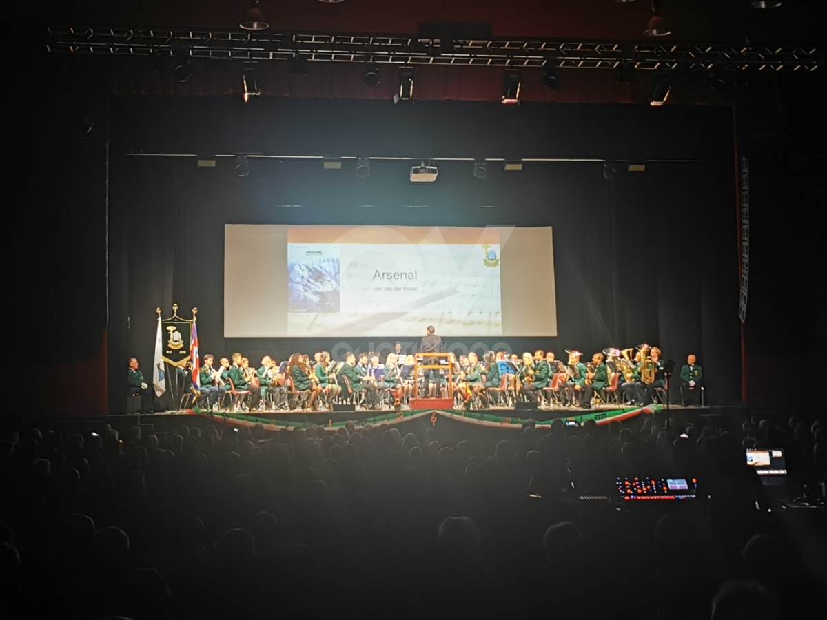 VENARIA - Nuovo logo per il «Giuseppe Verdi»: presentato durante il concerto di Santa Cecilia - FOTO