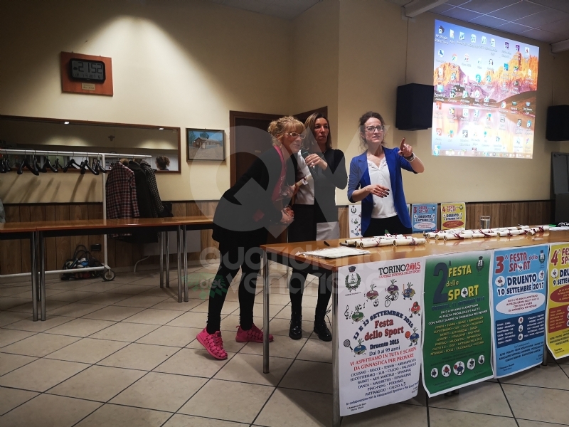 DRUENTO - «Festa dello Sport»: un premio per le associazioni sportive del territorio