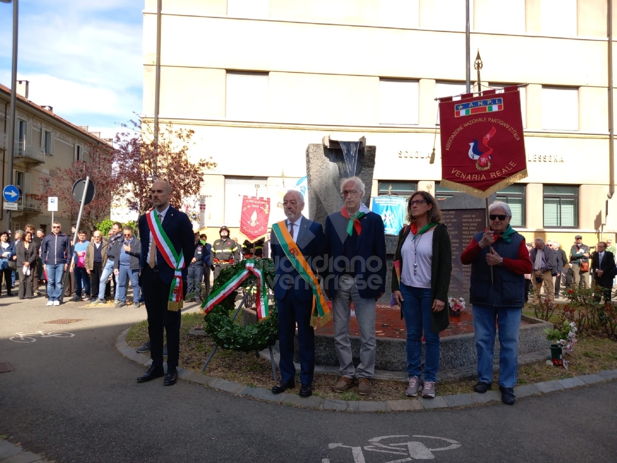 VENARIA - 25 APRILE: Bambini protagonisti alle celebrazioni per la Liberazione - FOTO