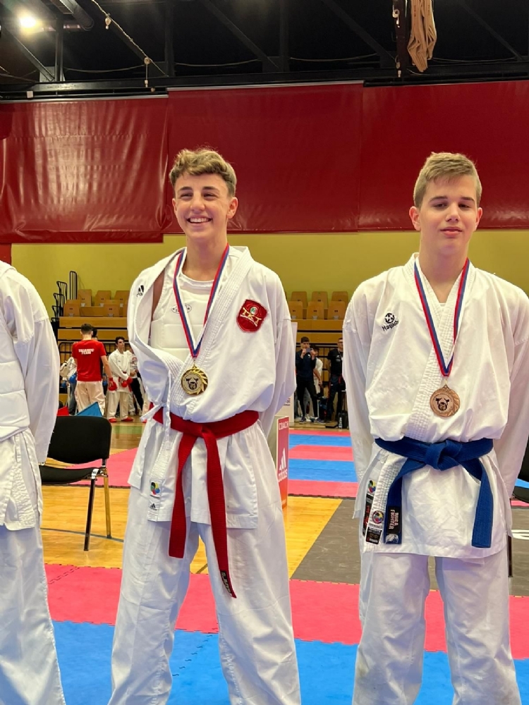 SPORT - Il venariese Fabrizio Giordano primo all'Open di karate a Velenje, in Slovenia
