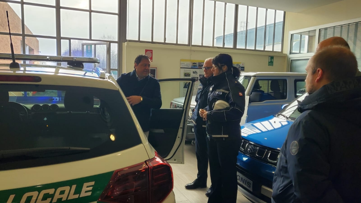 La Polizia Locale di Lanzo ha scelto Suzuki ed Autogrup S