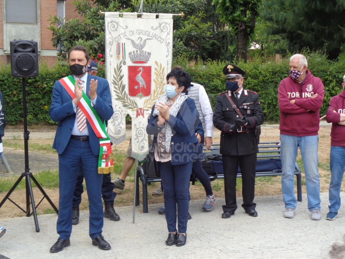 GRUGLIASCO - 39 pietre d'inciampo nel «giardino dell'Heysel» per ricordare la tragedia del 1985 - FOTO