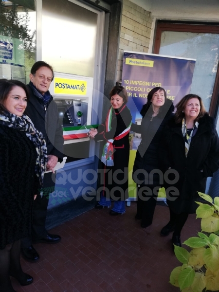 GIVOLETTO - Finalmente in paese torna un bancomat, grazie a Poste Italiane