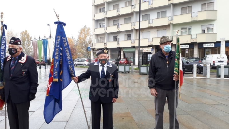 VENARIA - Celebrato il 4 Novembre, tra ricordo e un plauso a medici, infermieri e volontari FOTO