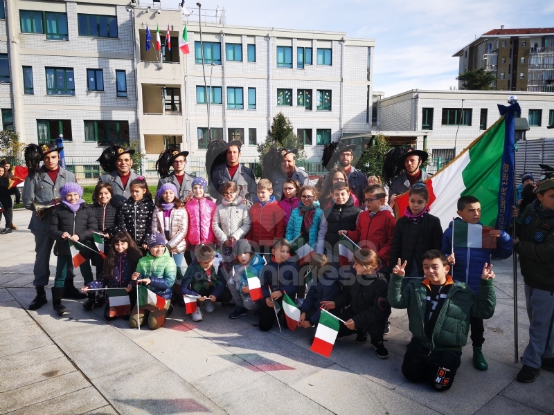 BORGARO - Scuole protagoniste dei festeggiamenti del 4 Novembre - FOTO