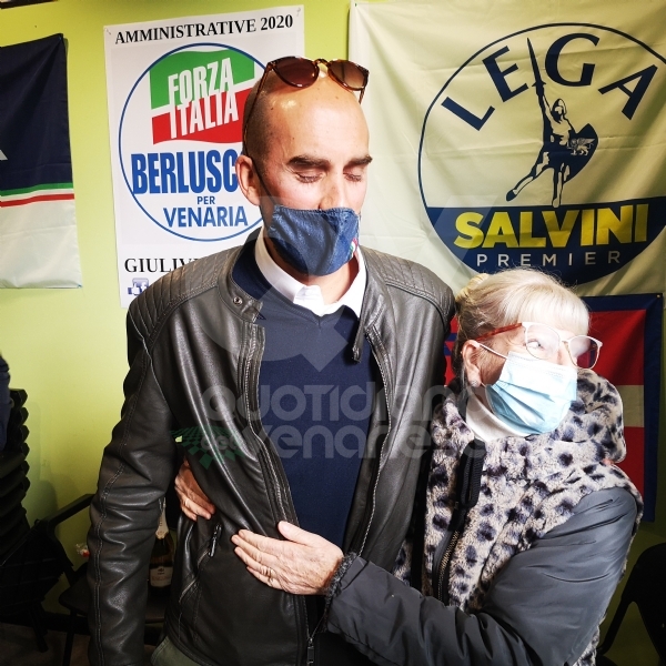 VENARIA - Giulivi: «Sarò il sindaco di tutti». Schillaci: «Ci deve essere collaborazione» FOTO