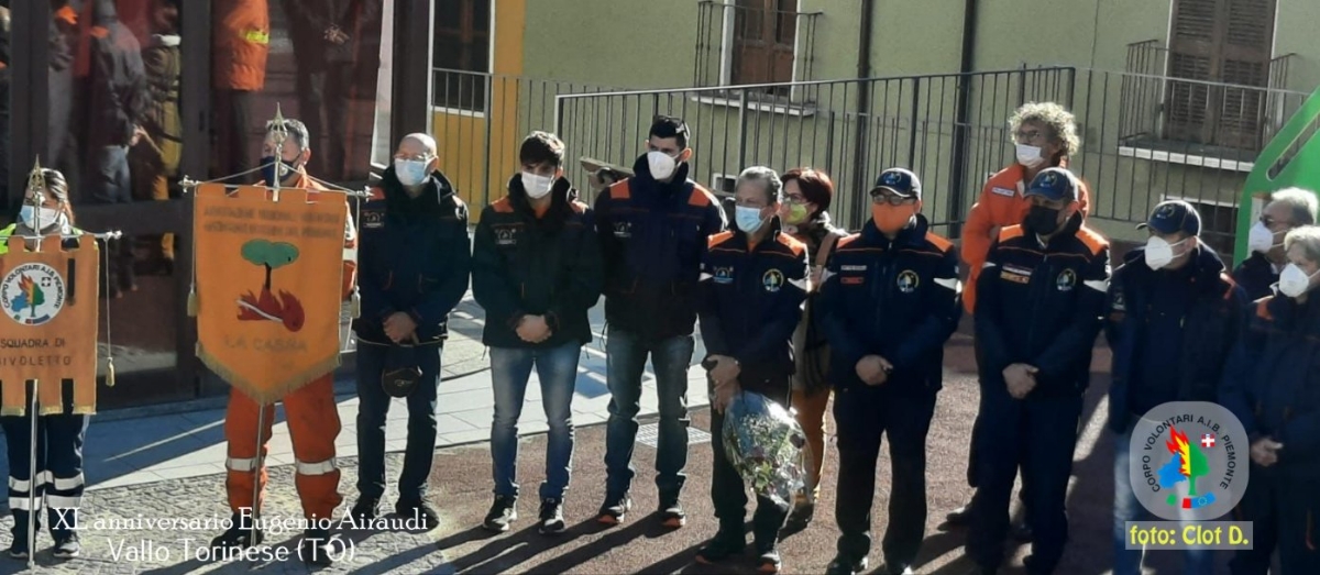 VALLO - 40 anni senza Eugenio Airaudi, primo volontario morto mentre spegneva un incendio boschivo - FOTO