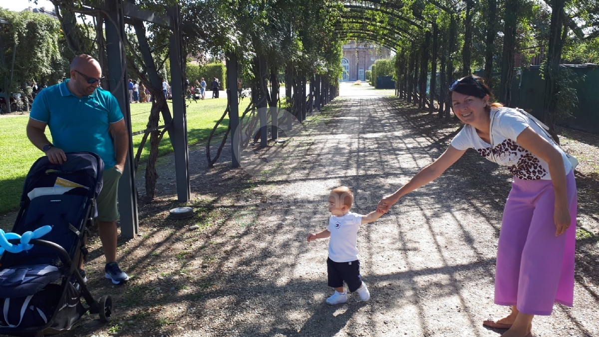 VENARIA-ALPIGNANO-BORGARO-CASELLE - 500 famiglie alla «Festa della Nascita» nei Giardini della Reggia - FOTO
