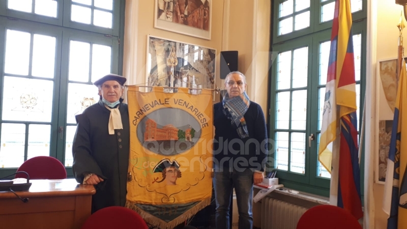 VENARIA - 43esimo Real Carnevale: consegnate le chiavi al Lucio d'la Venaria e alla Castellana