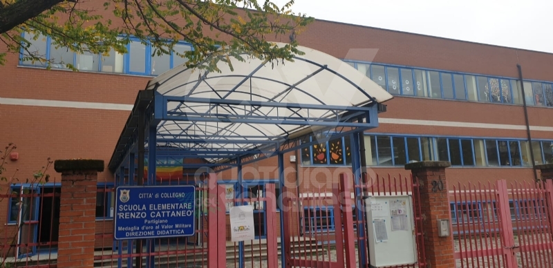 COLLEGNO - Imbecilli ancora in azione: dopo la Gramsci, vandalizzata anche la Cattaneo