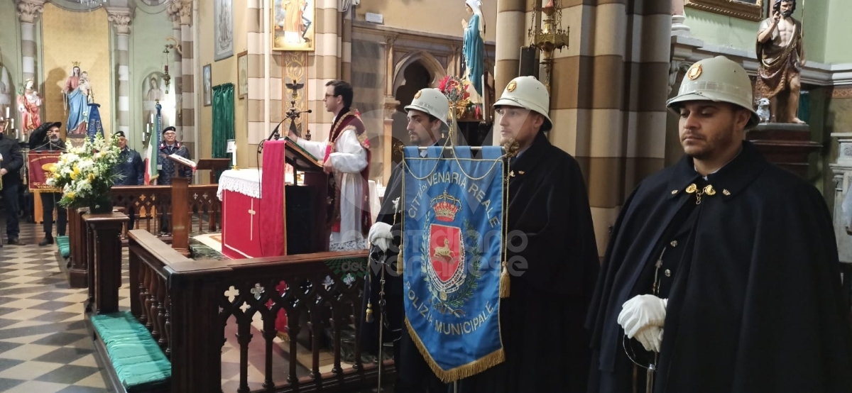 VENARIA ALTESSANO - Celebrato San Sebastiano, Patrono della Polizia Locale - FOTO