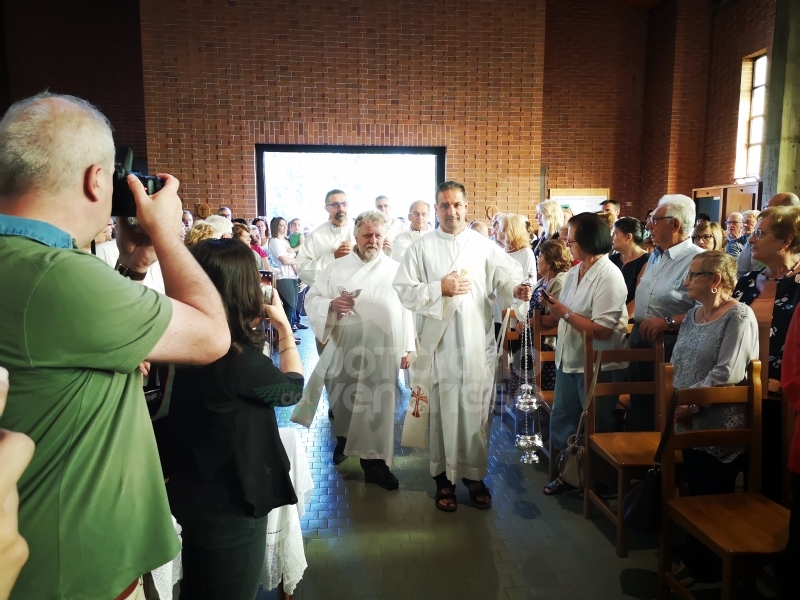 MAPPANO - Grande festa per l'arrivo di don Pierantonio Garbiglia