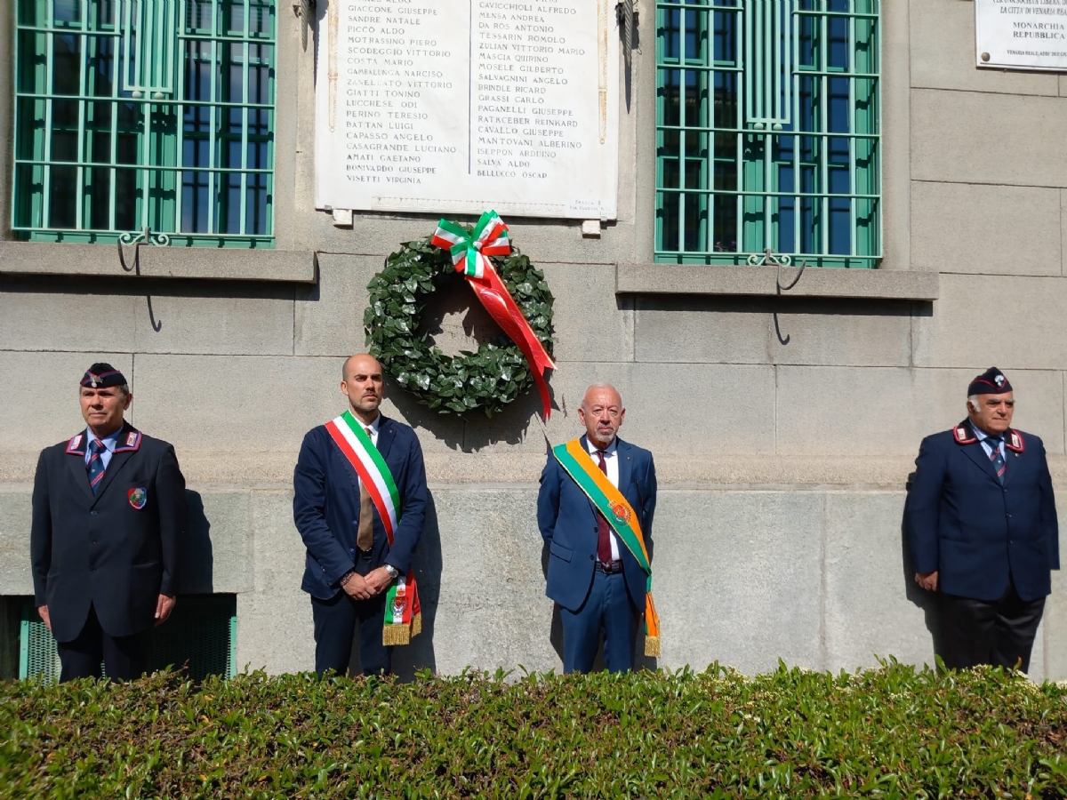 VENARIA - 25 APRILE: Bambini protagonisti alle celebrazioni per la Liberazione - FOTO