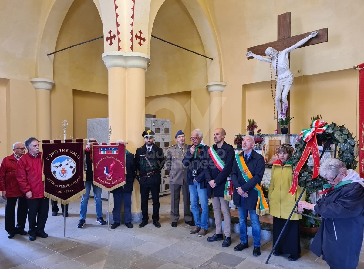 VENARIA - 25 APRILE: Bambini protagonisti alle celebrazioni per la Liberazione - FOTO