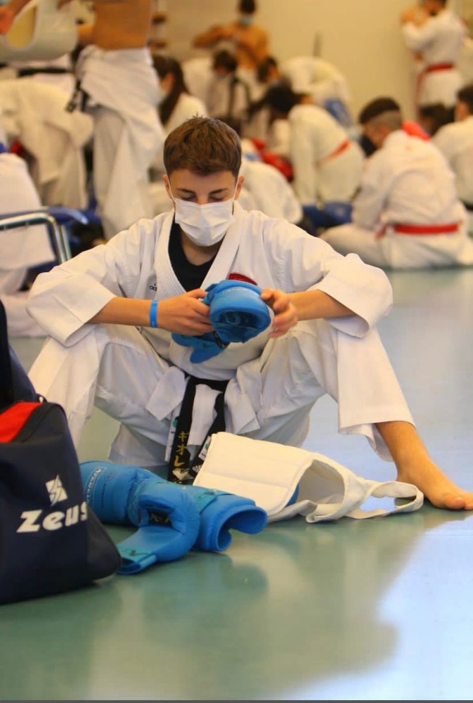 SPORT - Il venariese Fabrizio Giordano primo all'Open di karate a Velenje, in Slovenia