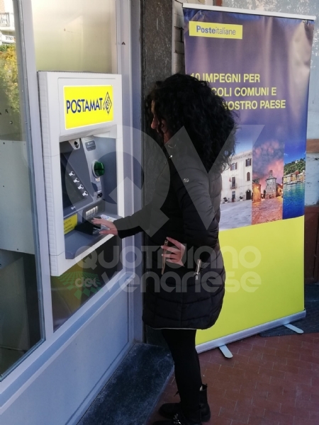 GIVOLETTO - Finalmente in paese torna un bancomat, grazie a Poste Italiane