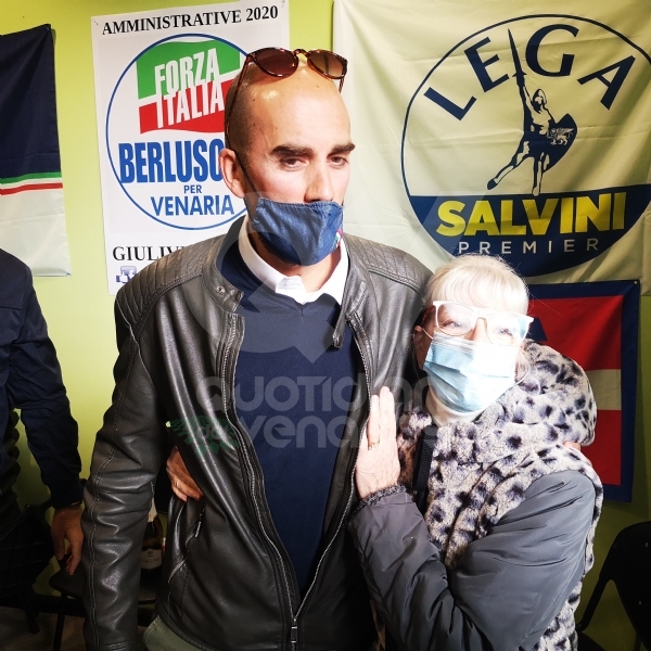 VENARIA - Giulivi: «Sarò il sindaco di tutti». Schillaci: «Ci deve essere collaborazione» FOTO