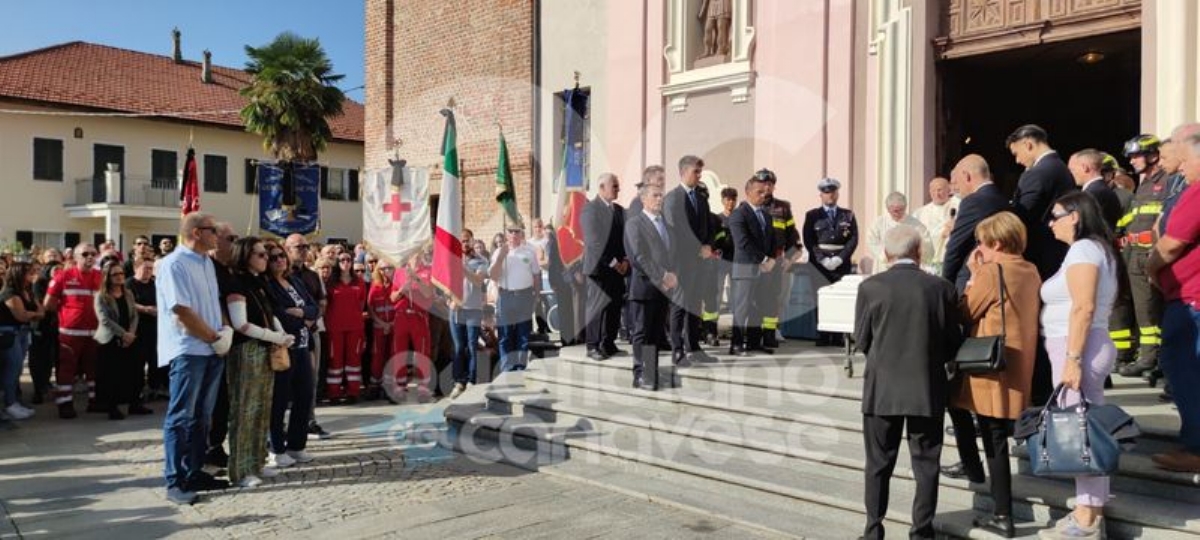 INCIDENTE AEREO A CASELLE - Anche il Ministro Crosetto ai funerali di Laura Origliasso - FOTO
