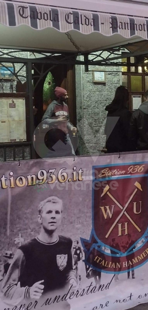 VENARIA è diventata «terra londinese» grazie al raduno dei tifosi del West Ham - FOTO E VIDEO