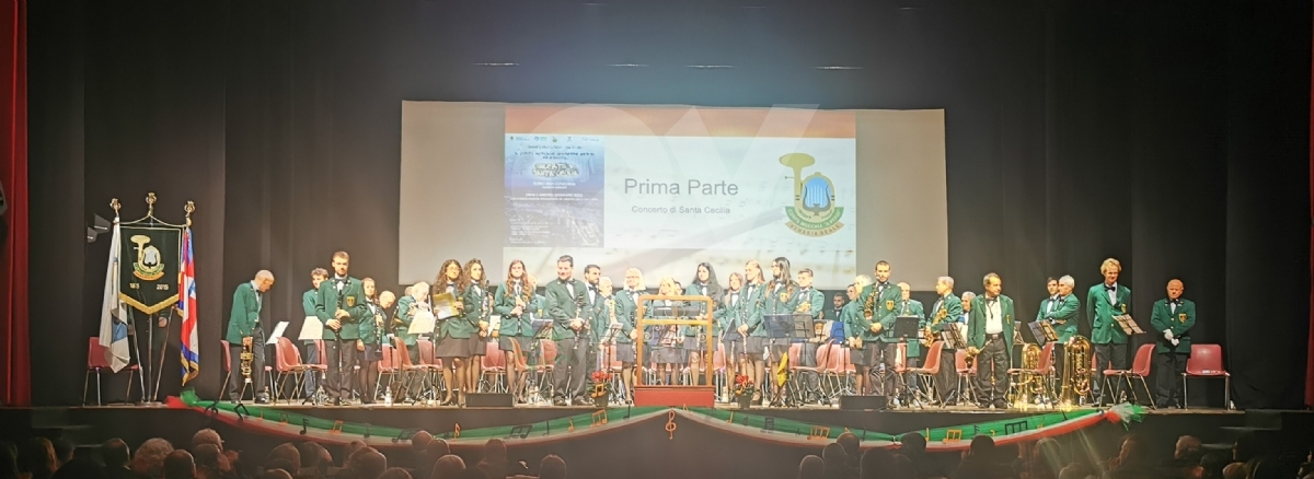VENARIA - Nuovo logo per il «Giuseppe Verdi»: presentato durante il concerto di Santa Cecilia - FOTO