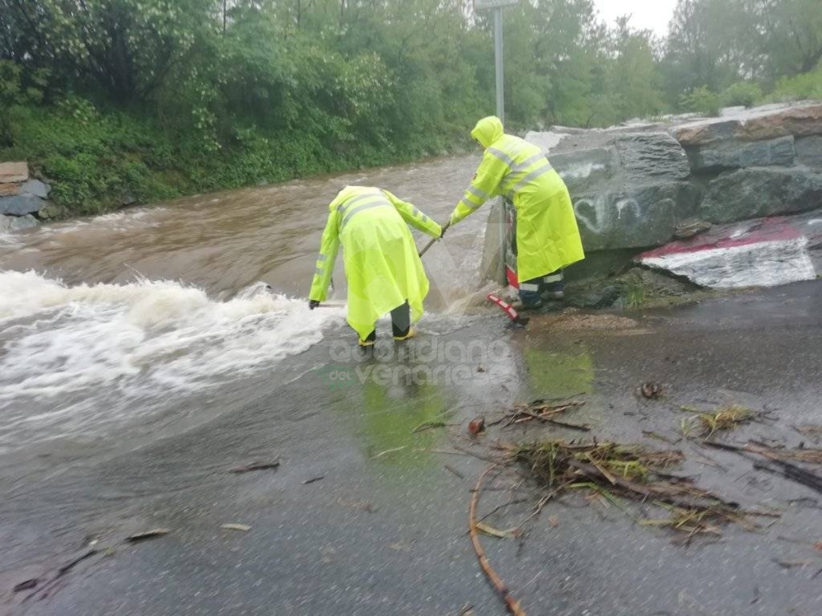 VENARIA-DRUENTO - Maltempo, allerta gialla: la Protezione Civile monitora la situazione - FOTO