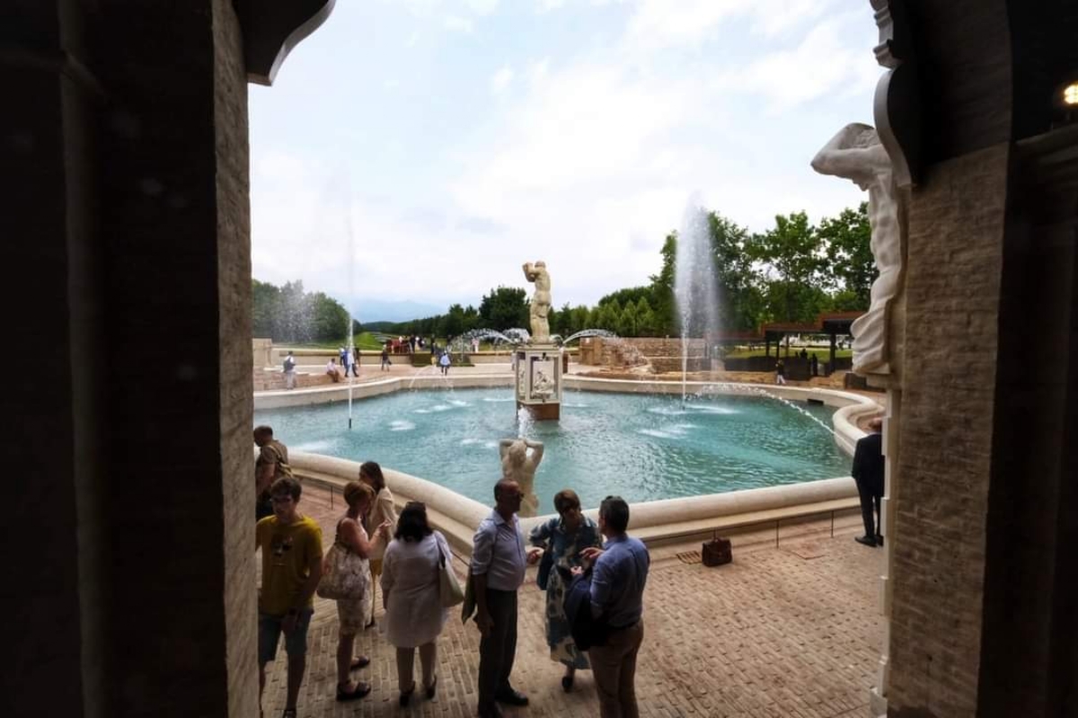 VENARIA - Reggia, conclusa la riqualificazione della Fontana dell’Ercole Colosso - FOTO