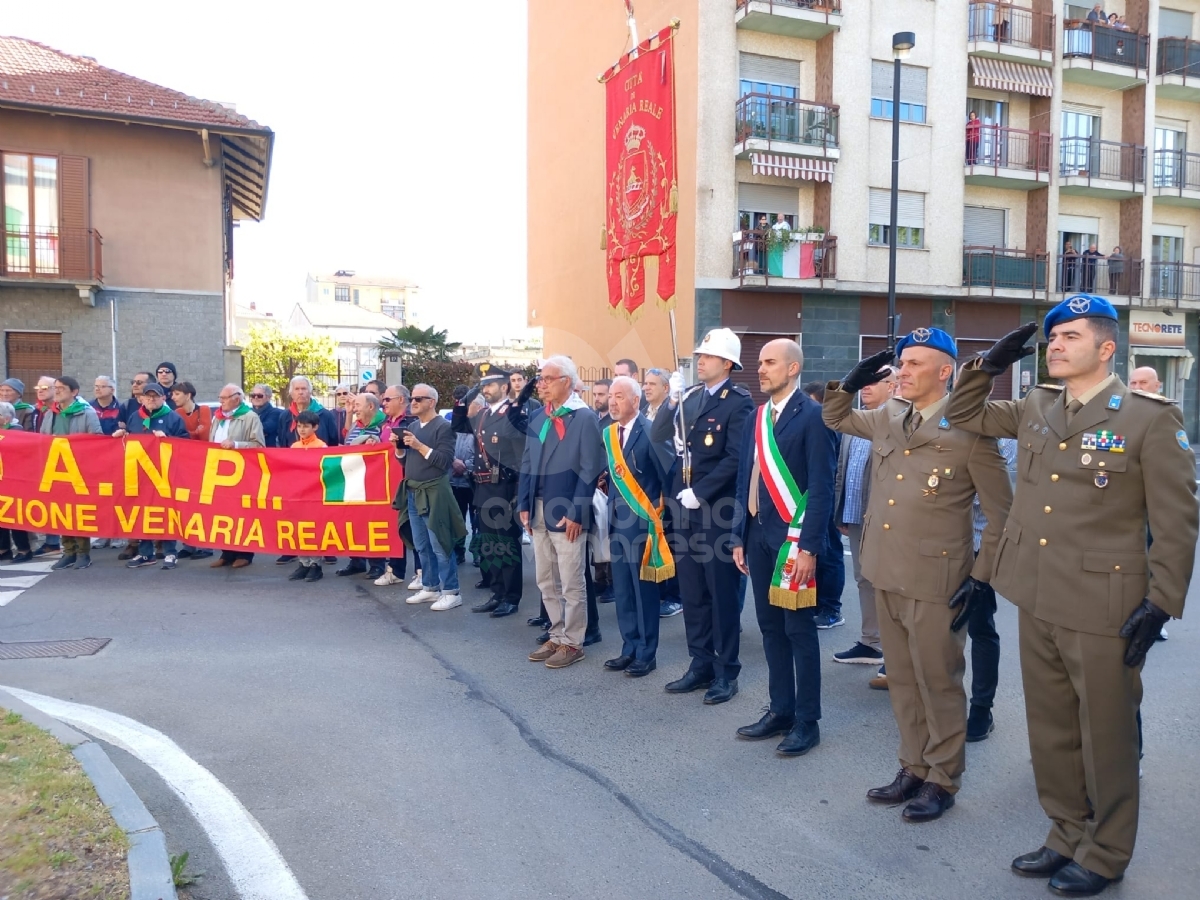 VENARIA - 25 APRILE: Bambini protagonisti alle celebrazioni per la Liberazione - FOTO