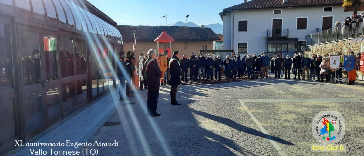 VALLO - 40 anni senza Eugenio Airaudi, primo volontario morto mentre spegneva un incendio boschivo - FOTO