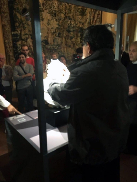 VENARIA - Alla Reggia il primo espositore che migliorerà la fruizione dei musei da parte dei disabili