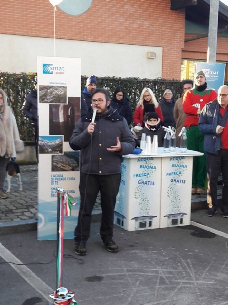 SAVONERA - L'acqua gasata del Punto Smat sarà presto a pagamento