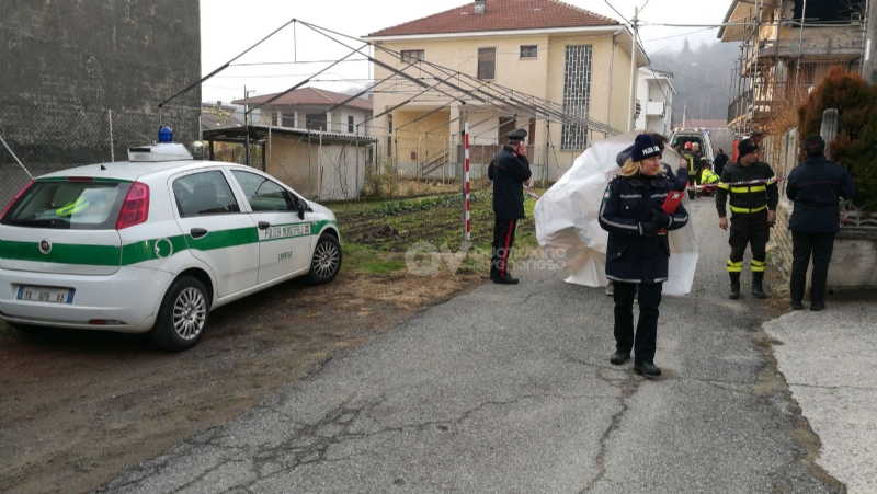 TRAGEDIA A CAFASSE - Operaio muore schiacciato da un muro: inutili tutti i soccorsi - FOTO e VIDEO