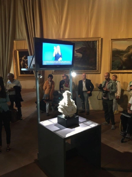 VENARIA - Alla Reggia il primo espositore che migliorerà la fruizione dei musei da parte dei disabili
