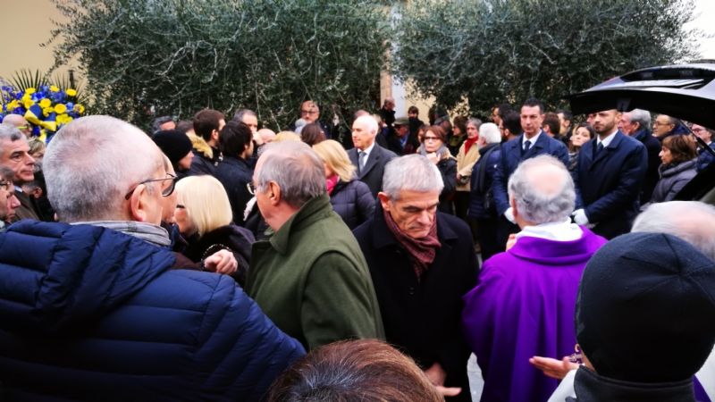 GIVOLETTO - L'ultimo saluto all'assessore Maurizio Braccialarghe - LE FOTO