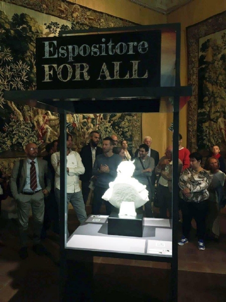 VENARIA - Alla Reggia il primo espositore che migliorerà la fruizione dei musei da parte dei disabili
