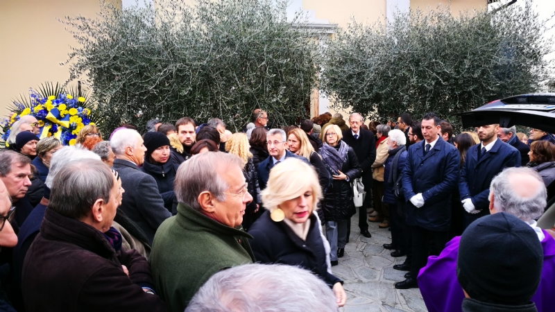 GIVOLETTO - L'ultimo saluto all'assessore Maurizio Braccialarghe - LE FOTO
