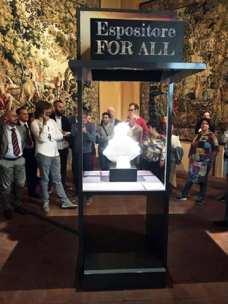 VENARIA - Alla Reggia il primo espositore che migliorerà la fruizione dei musei da parte dei disabili