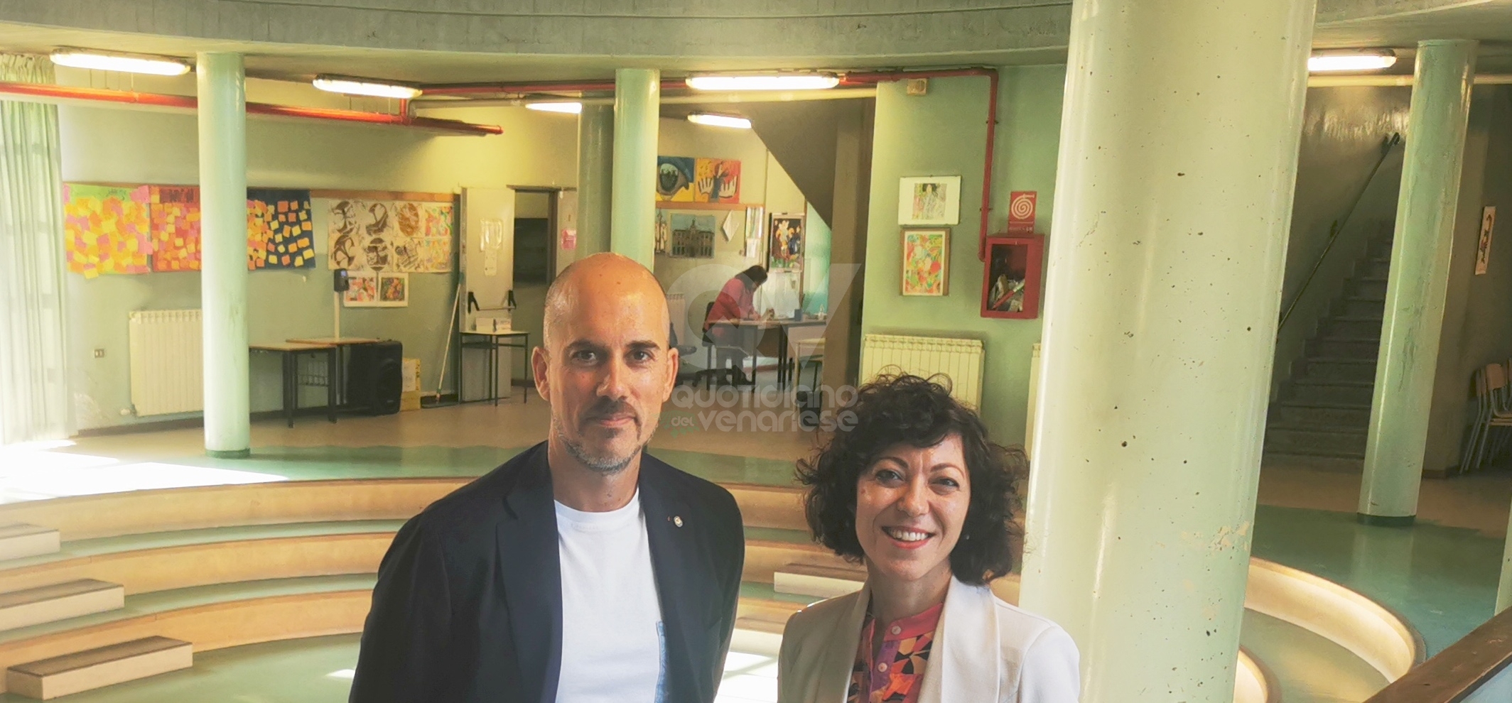 VENARIA - Lorenza La Tona  la nuova dirigente dell'Istituto Comprensivo 1 - FOTO