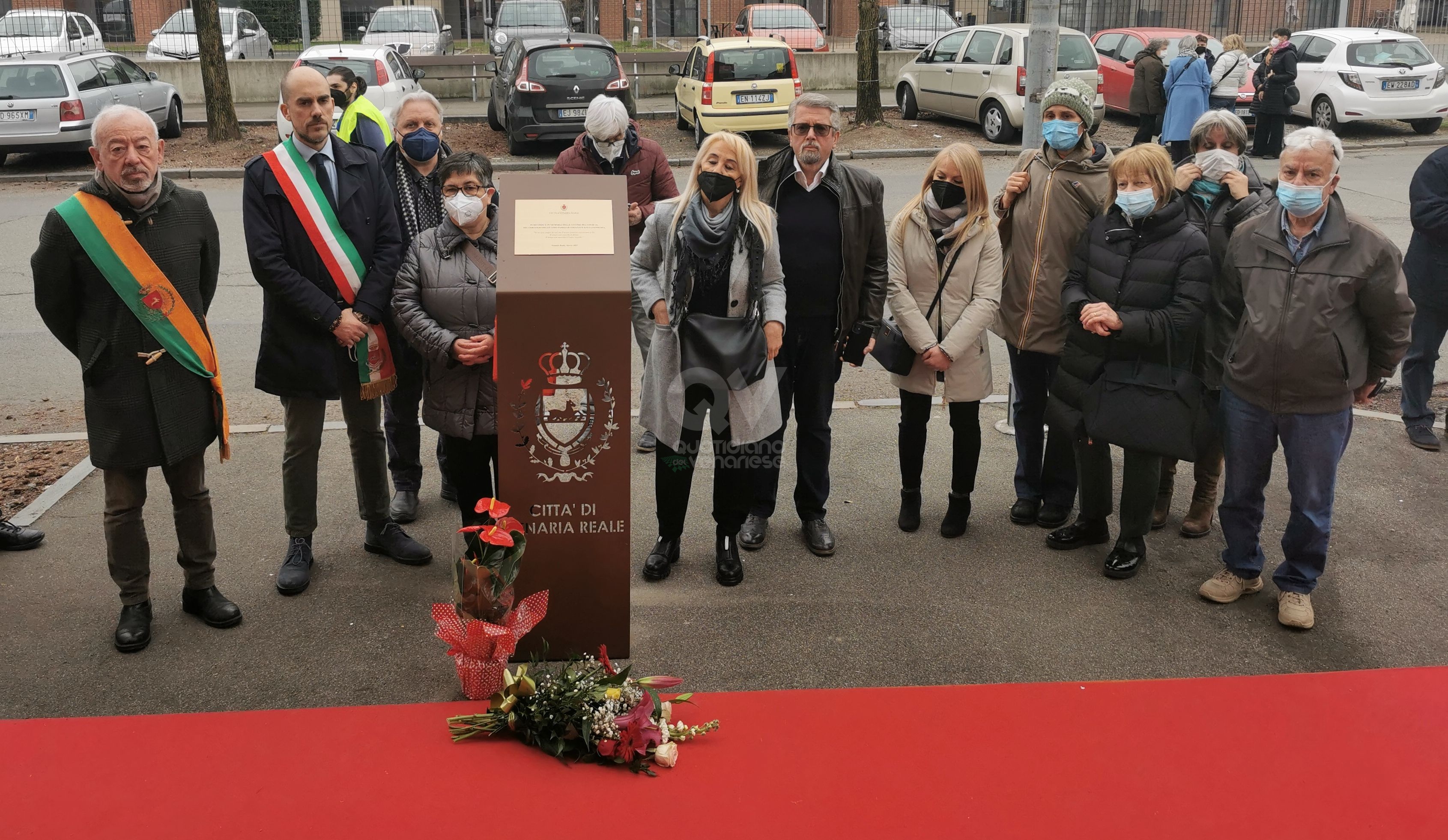 VENARIA - Sabato in via Cervi si ricordano le vittime venariesi di e per covid