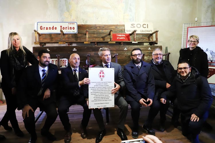 GRUGLIASCO - Al Museo del Grande Torino arrivato in visita il principe Emanuele Filiberto di Savoia - FOTO