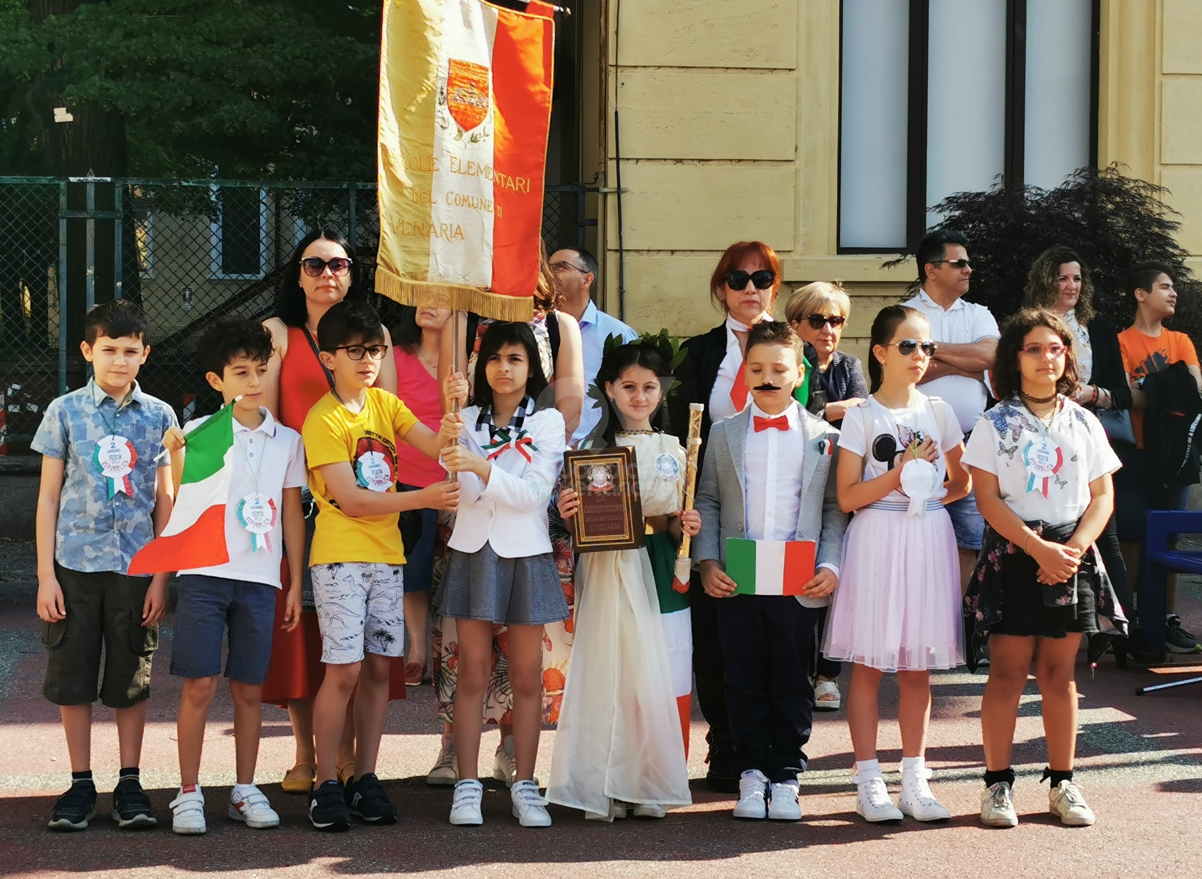 VENARIA - Celebrato il 2 Giugno, Festa della Repubblica - FOTO